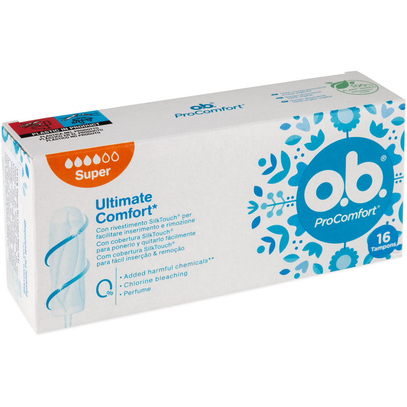 Tampony OB ProComfort 16 ks Super