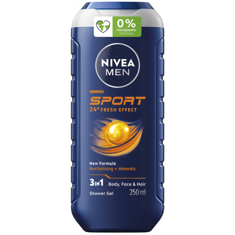 Sprchový gel NIVEA MEN Sport 250 ml