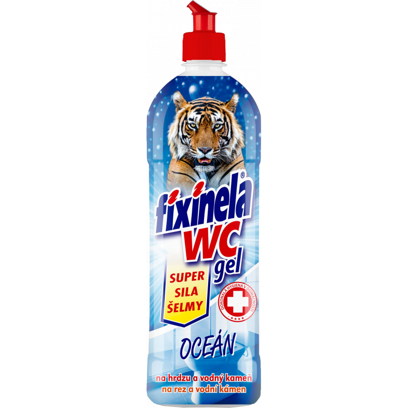 FIXINELA WC gel Oceán 750 ml