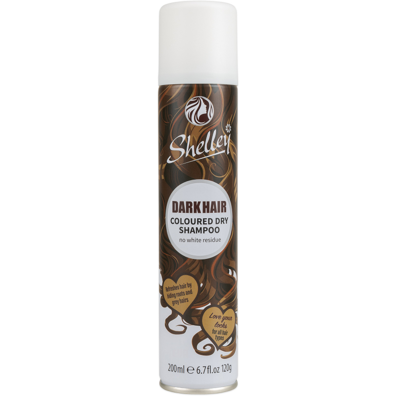 SHELLEY suchý šampon Dark Hair 200 ml