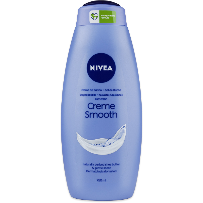 Sprchový gel NIVEA Creme Smooth 750 ml