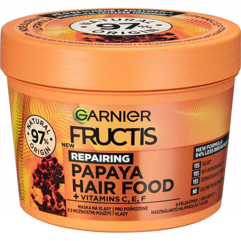 Maska FRUCTIS Papaya Hair Food 400 ml