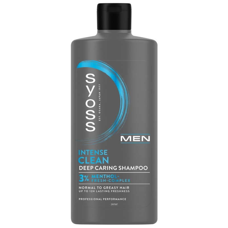 Šampon SYOSS MEN Intense Clean 440 ml