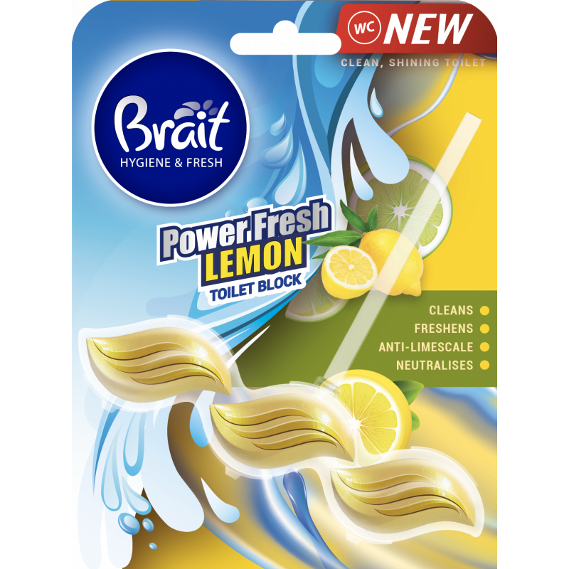 WC BRAIT Power Fresh Lemon 39 g