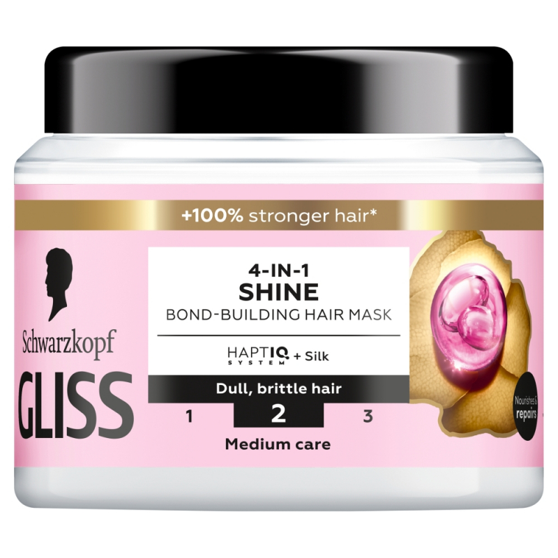 Maska GLISS Shine 4-in-1 400 ml
