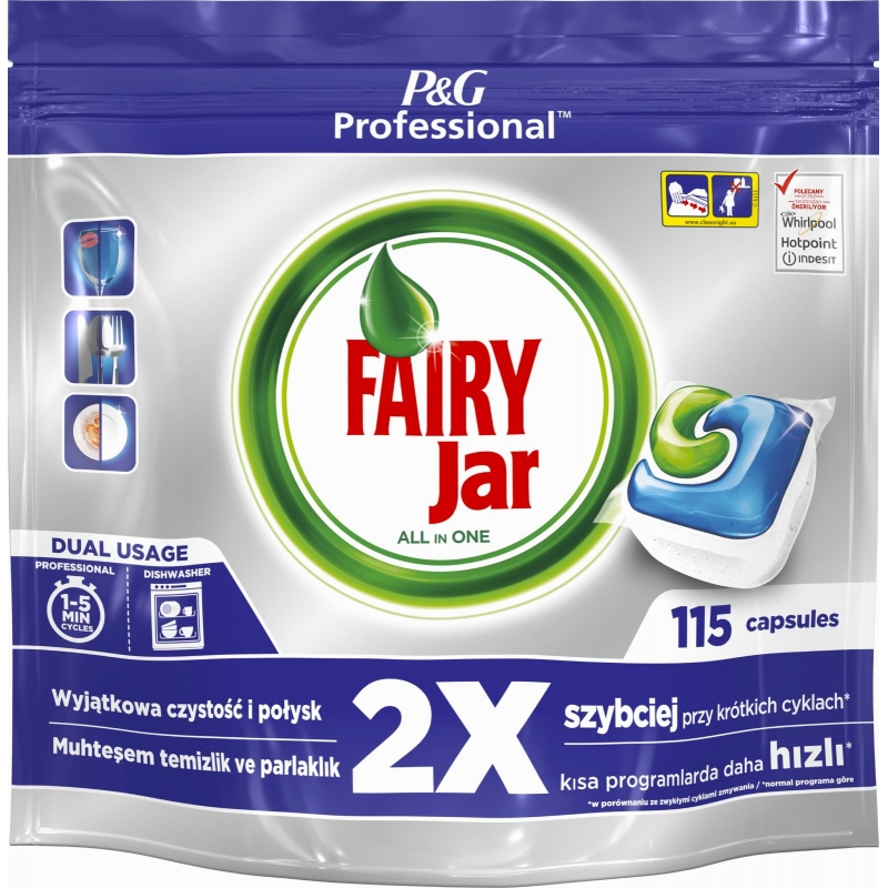 FAIRY JAR Professional All in One tablety 115 ks