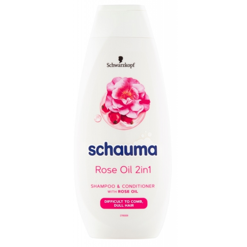 Šampon & kondicionér SCHAUMA Rose Oil 2in1 400 ml