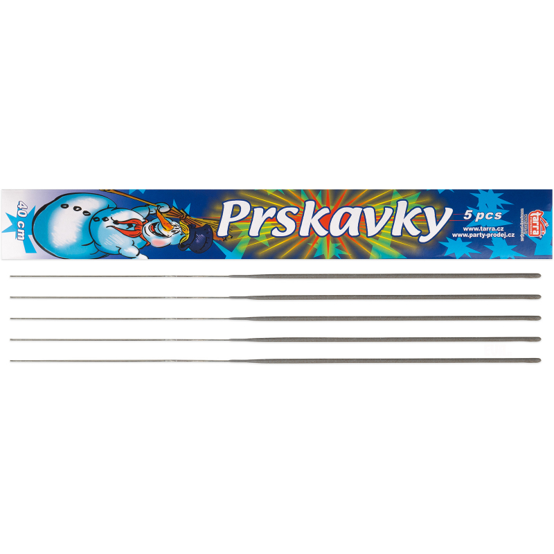 Prskavky 40 cm 5 ks