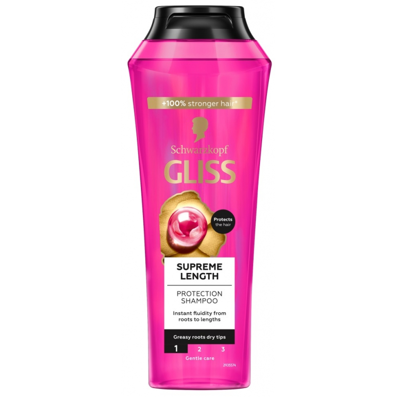 Šampon GLISS Supreme Lenght 400 ml