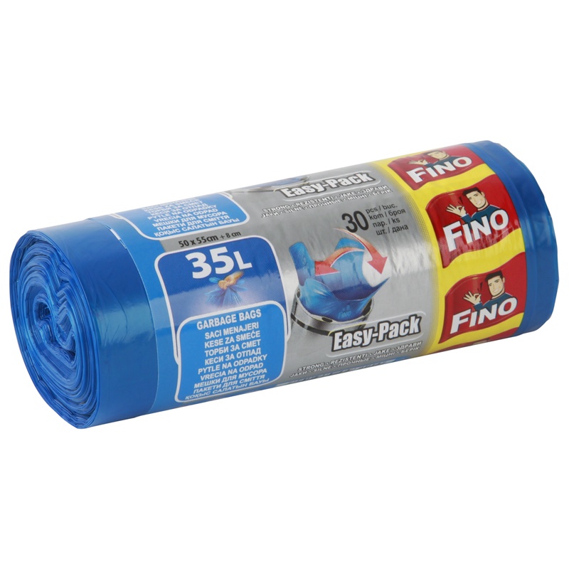 Pytle na odpad Fino Easy pack 35 l, 30ks vázací, 15µm