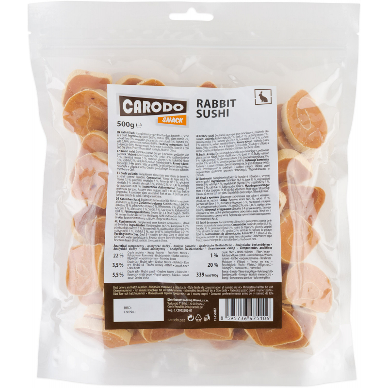 CARODO Králičí sushi 500 g
