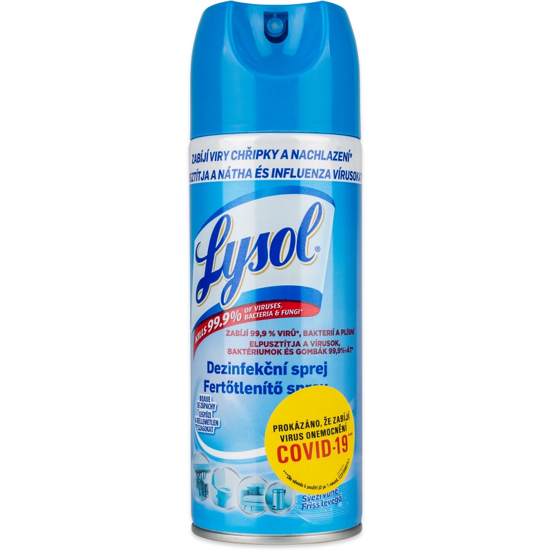 LYSOL dezinfekční sprej - svěží vůně 400 ml