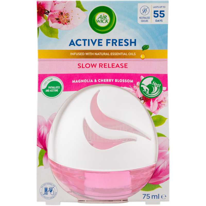 AIR WICK Active Fresh Magnolia & Cherry Blossom 75 ml