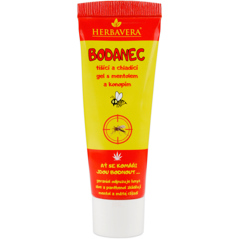 Gel po bodnutí hmyzem HERBAVERA Bodanec 25 ml