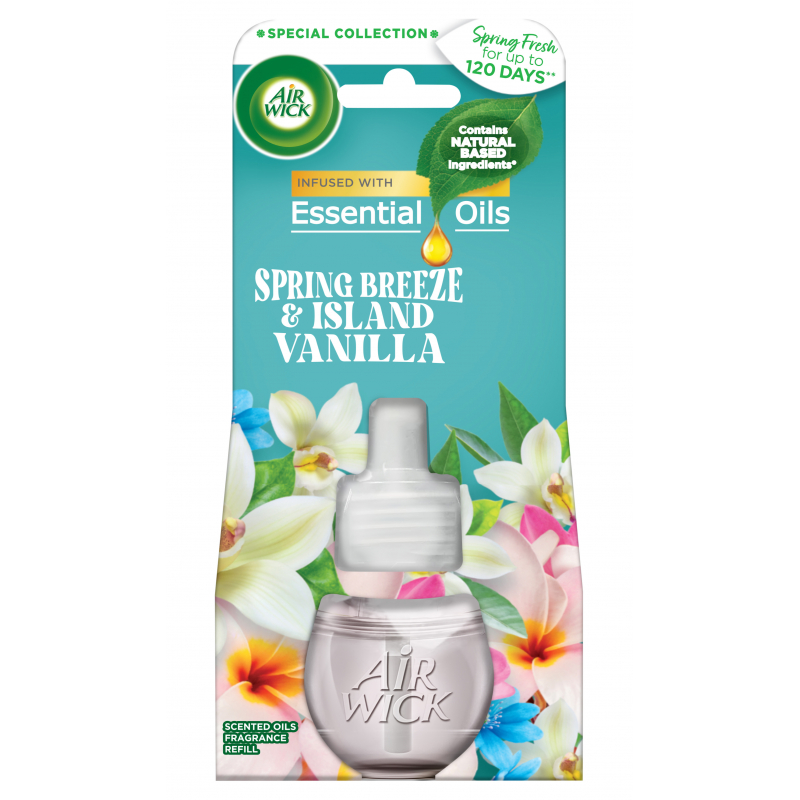 AIR WICK electric náplň Jarní vánek a vanilka 19 ml