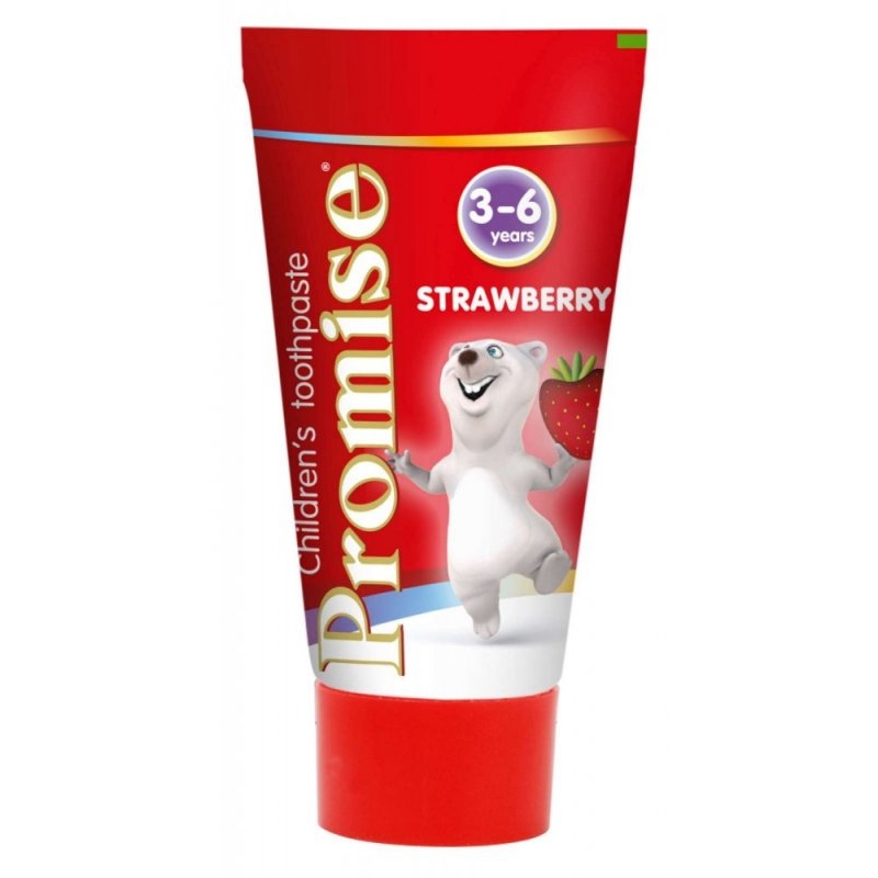 Zubní pasta PROMISE dětská jahoda 3-6 let 50 ml