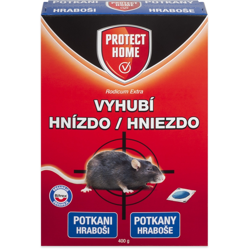 Rodicum Extra měkká návnada na myši, krysy a potkany 400 g