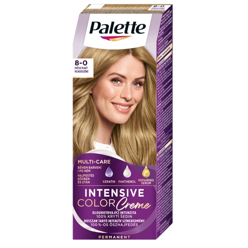 Barva PALETTE ICC 8-0 světle plavý