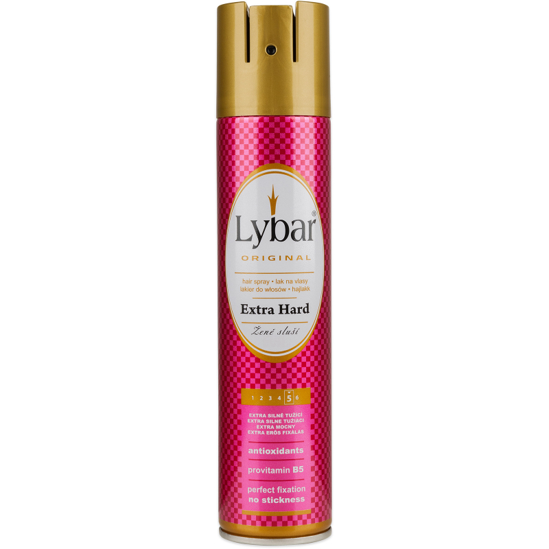 LYBAR lak na vlasy Extra Hard 250 ml