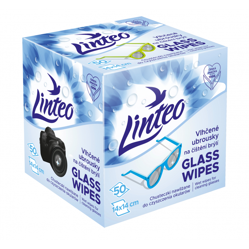 Ubrousky vlh�en� LINTEO Satin Na br�le 50 ks