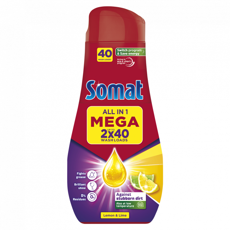 SOMAT Power Duo Gel 2 x 720 ml 80 dávek