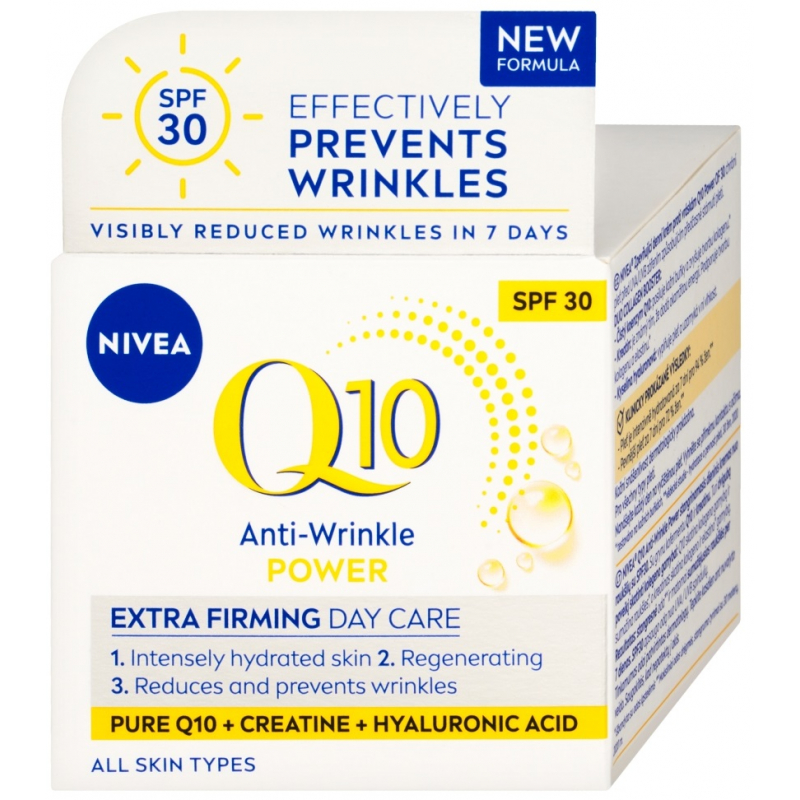 NIVEA krém proti vráskám Q10 OF30 denní 50 ml