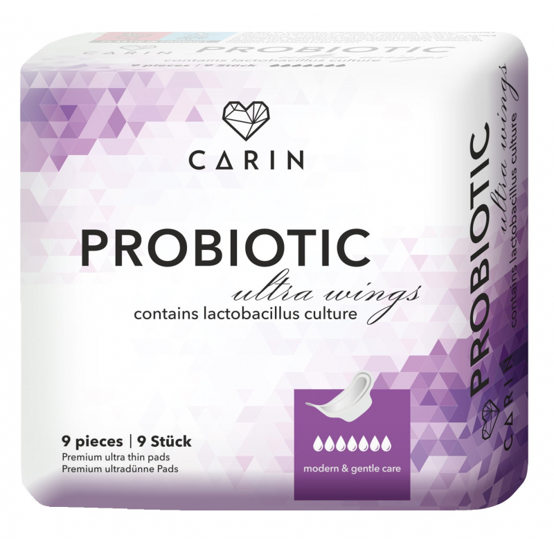 Vlo�ky CARIN ProBiotic Ultra wings 9 ks