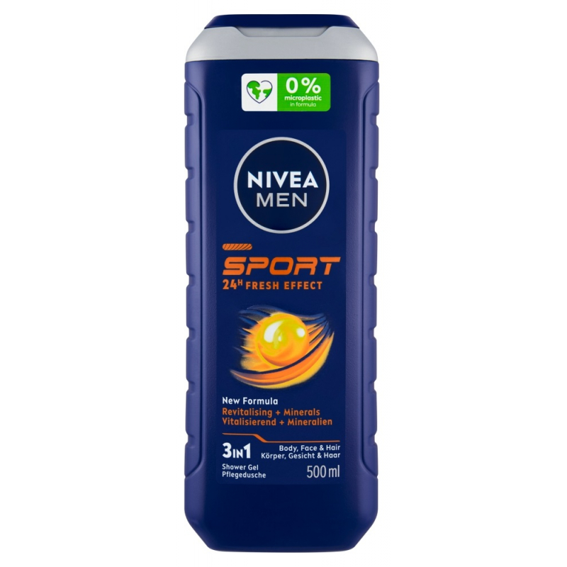Sprchový gel NIVEA MEN Sport 500 ml