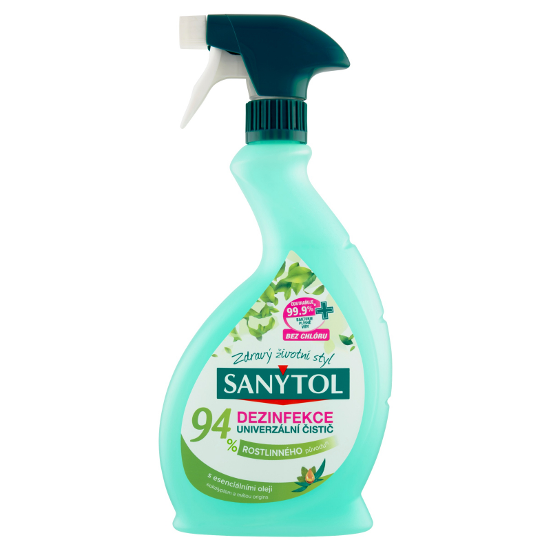 SANYTOL 94 % Rostlinn�ho p�vodu univerz�ln� sprej 500 ml