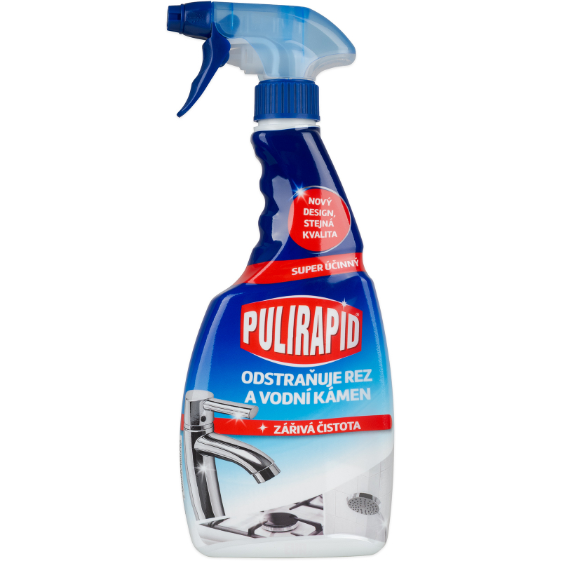 PULIRAPID odstraňovač vodního kamene koupelna+kuchyně 500 ml