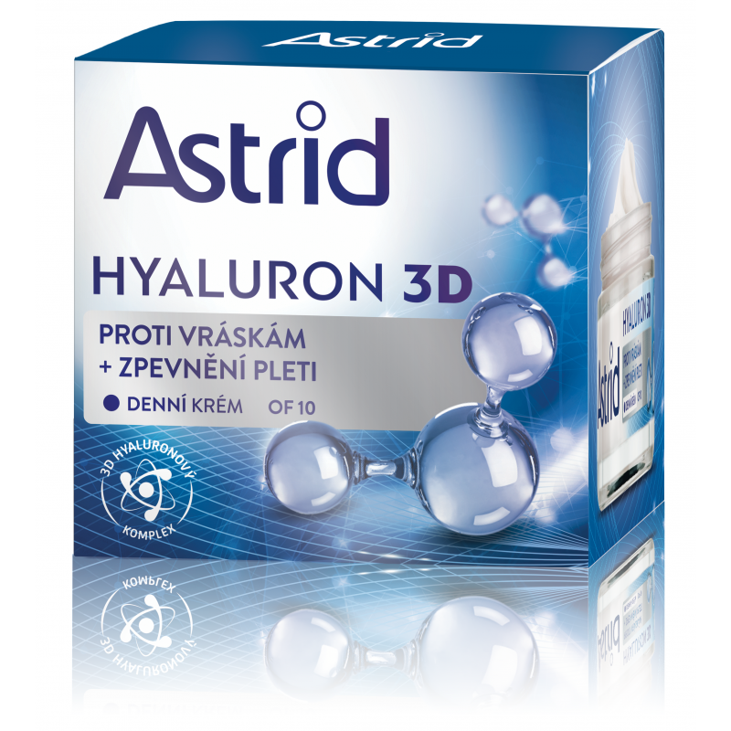 Krém ASTRID 35+ Hyaluron proti vráskám denní 50 ml