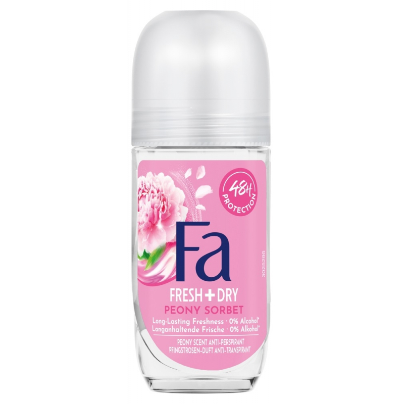 FA antiperspirant roll on Fresh & Dry Peony Sorbet 50 ml