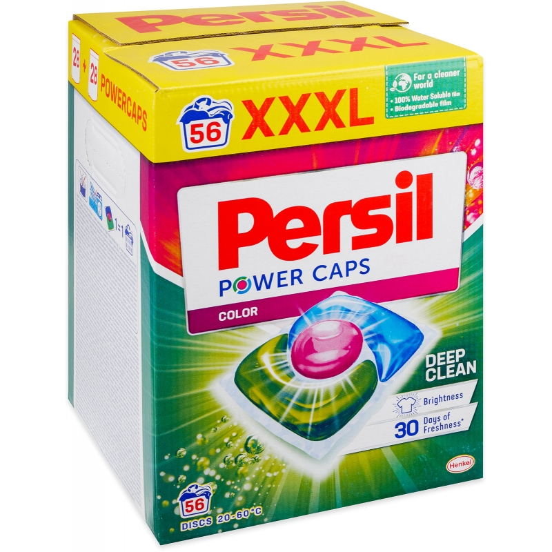 PERSIL Power Caps Color 56 ks