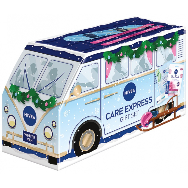 Kazeta NIVEA Care Express /2xmaska+Labello+krém/