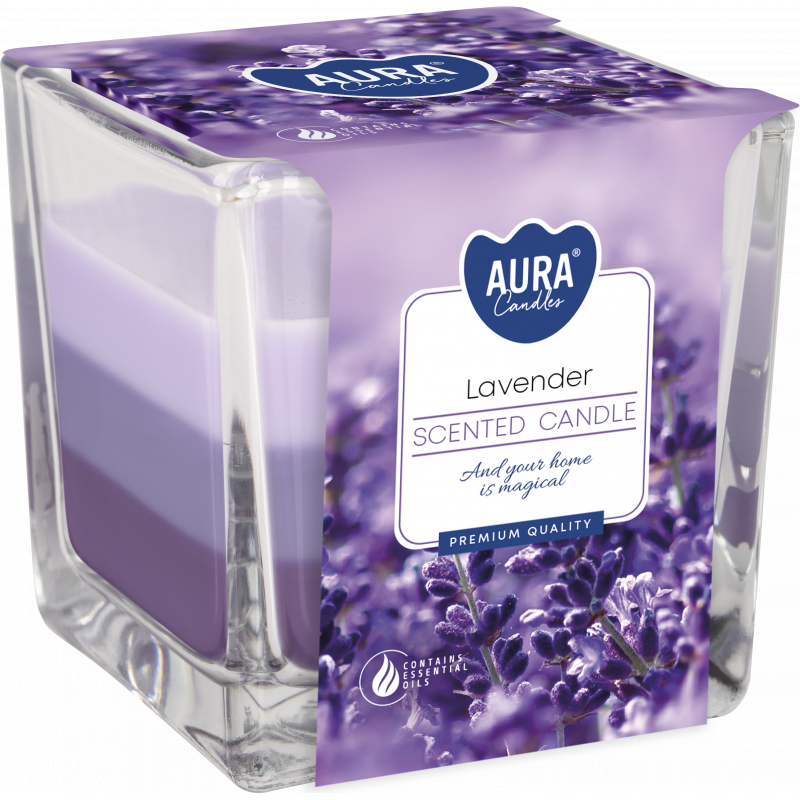 Dekorativn� sv��ka vonn� Coloured Lavender 170 g