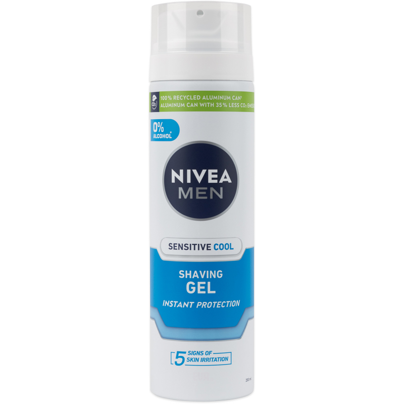 NIVEA gel na holení Sensitive Cool 200 ml