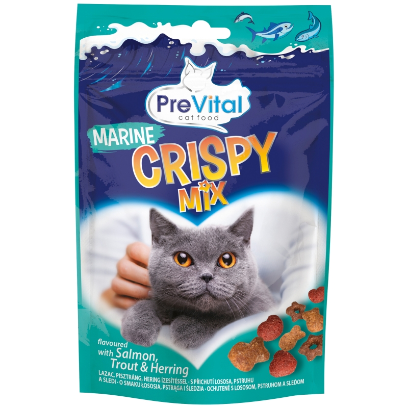 PREVITAL snack kočka mix ryb 60 g