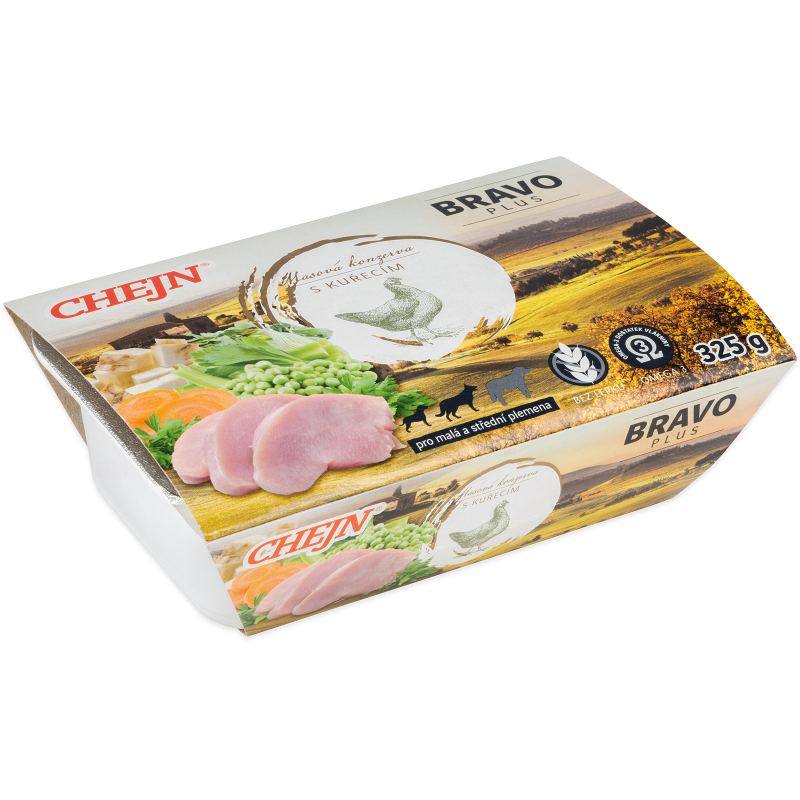 CHEJN Bravo plus Kuřecí 325 g