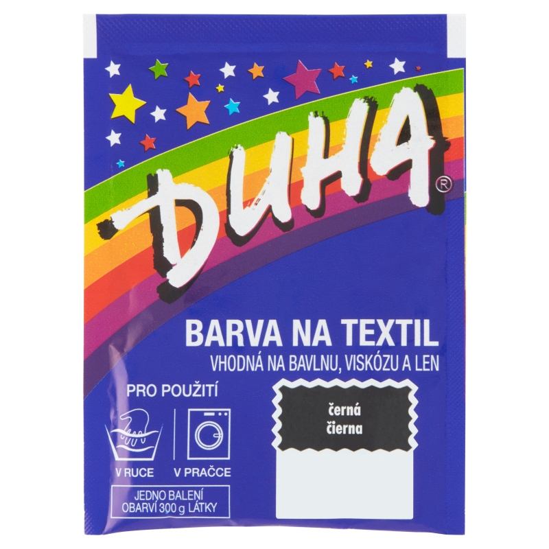 Barva DUHA Ideal černá 15 g