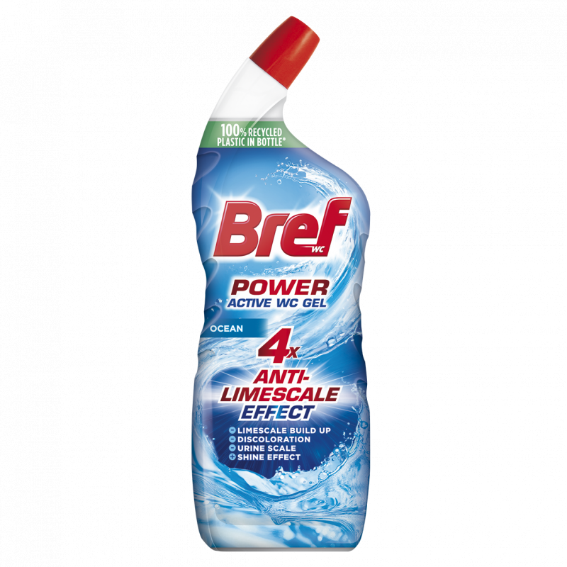 WC BREF Power Active gel Ocean 750 ml