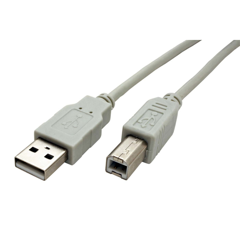 Kabel USB DATACOM USB 2.0 Cable 3m A-B (pro tiskárny)