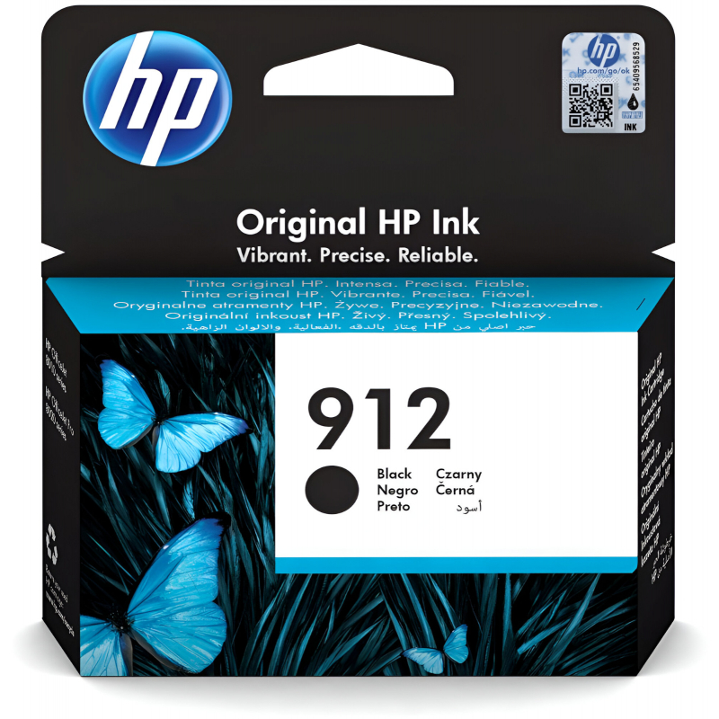 Cartridge HP 912 ink. černá 3YL80AE
