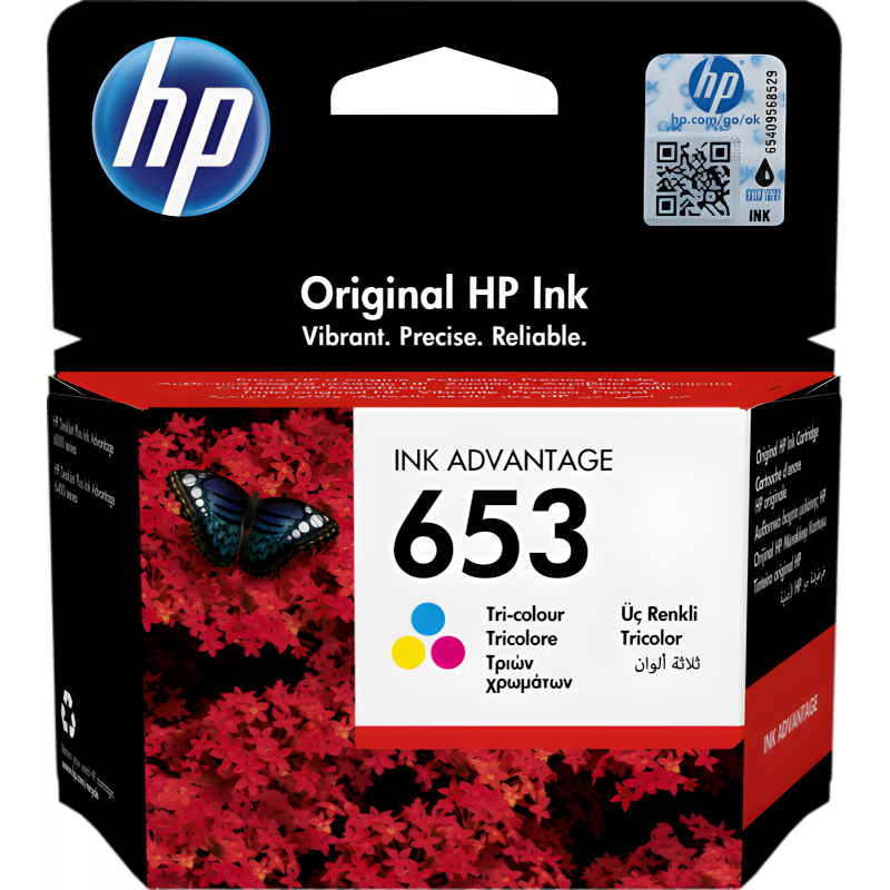 Cartridge HP 653 t��barevn� inkoustov� n�pl� (3YM74AE)