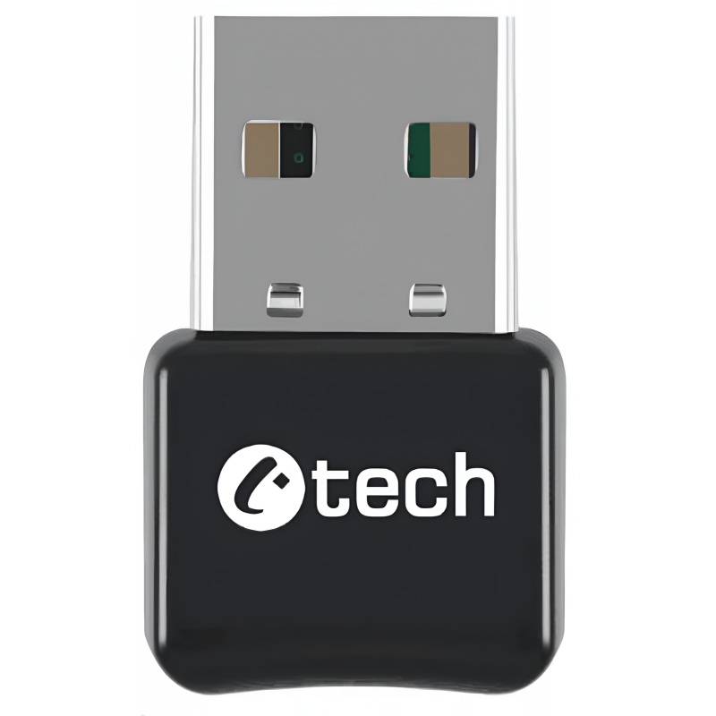 Bluetooth adaptér C-TECH BTD-01, v 5.0, USB mini dongle
