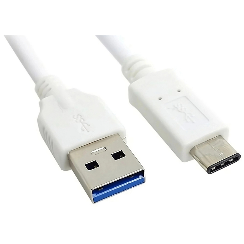 Kabel C-TECH USB 3.0 AM na Type-C kabel (AM/CM), 1m, b�l�
