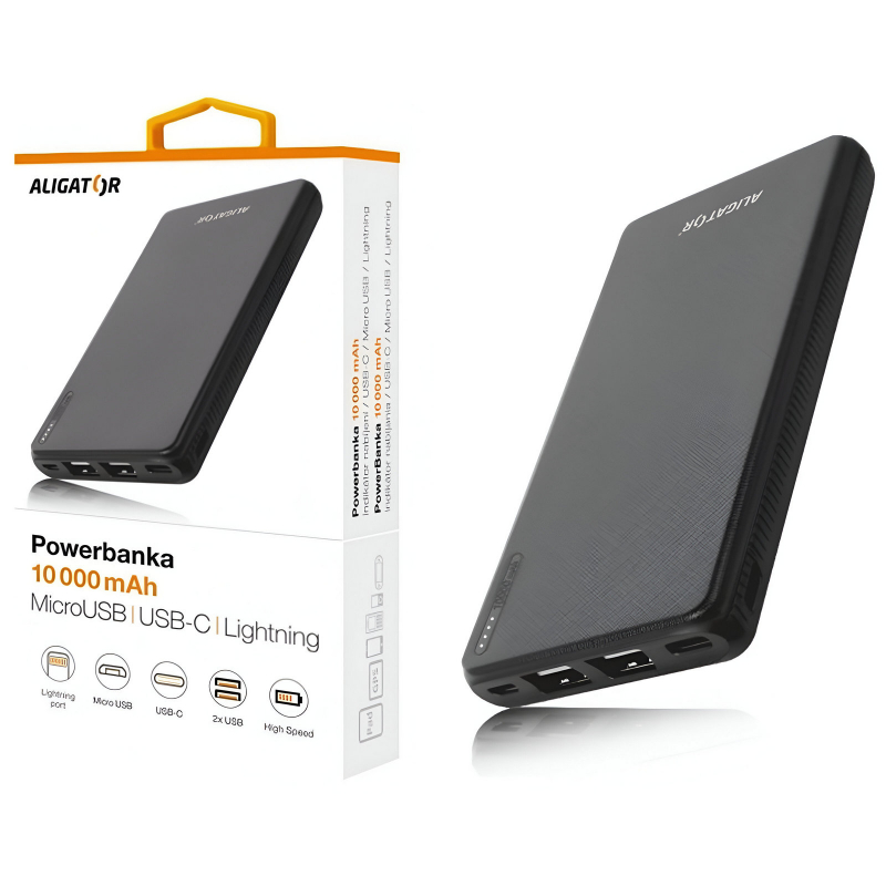Powerbanka ALIGATOR PB1000