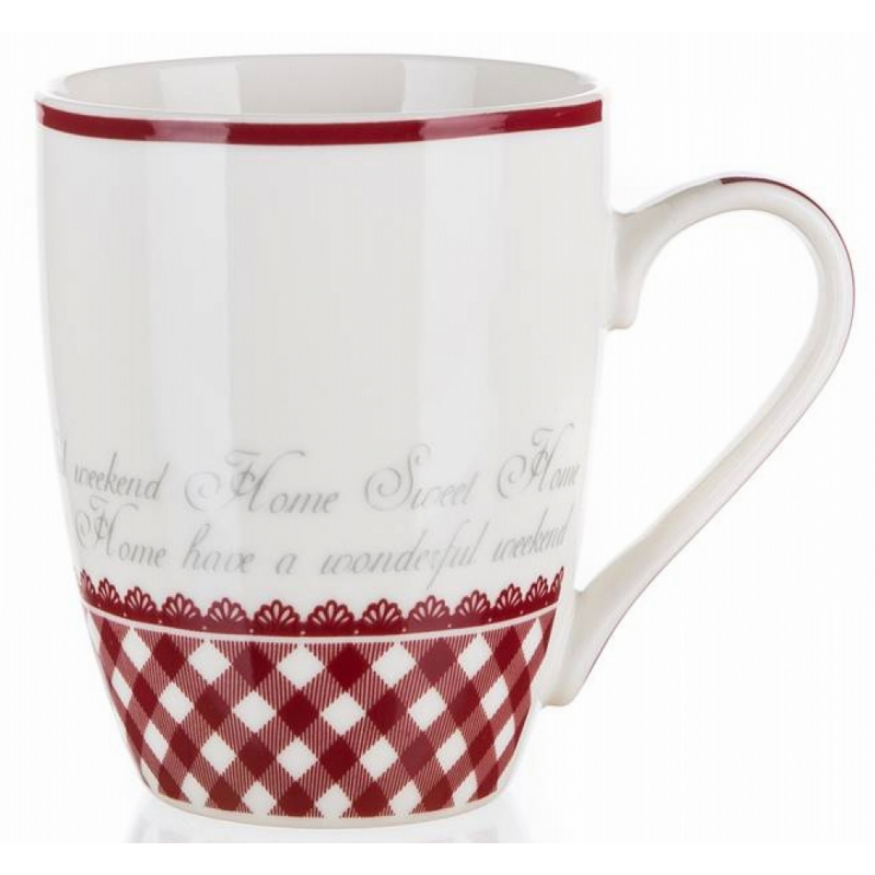 Hrnek Banquet keramick� KAREN 340 ml, kostka