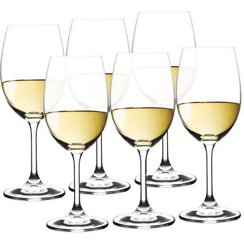 6x sklenice na bílé víno Bohemia Crystal LARA 350ml