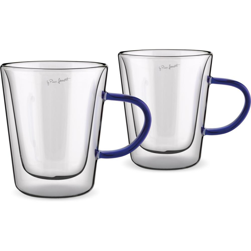 2x hrnek Lamart VASO Tea modrý 300 ml, LT9119