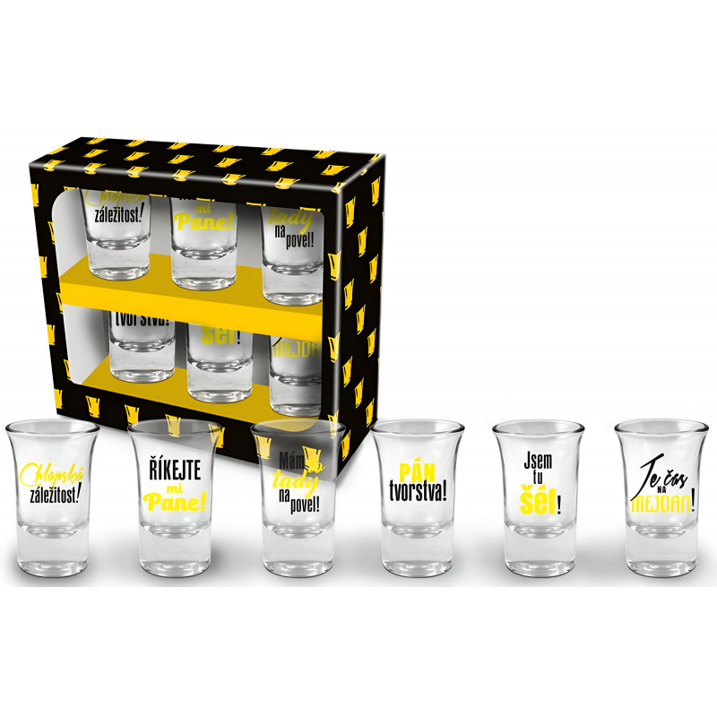 6x pan�k CHLAPSK� Z�LE�ITOST 35ml